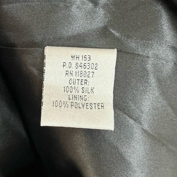 Boden 100% Silk Women’s Jewel Neck Shift Dress in Black Size 8 - Picture 8 of 9